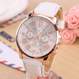 2020 fashion quartz watch leather bracelet ladies ladies mens men fashion bracelet watch watch clock relogio feminino masculino