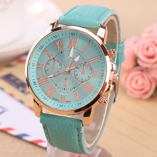 2020 fashion quartz watch leather bracelet ladies ladies mens men fashion bracelet watch watch clock relogio feminino masculino