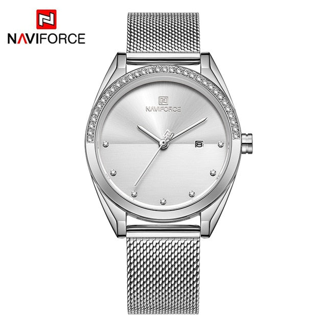 NAVIFORCE or Montre femmes montres à Quartz dame étanche Montre-Bracelet femmes Bracelet Femme horloge Relogio Feminino Montre Femme